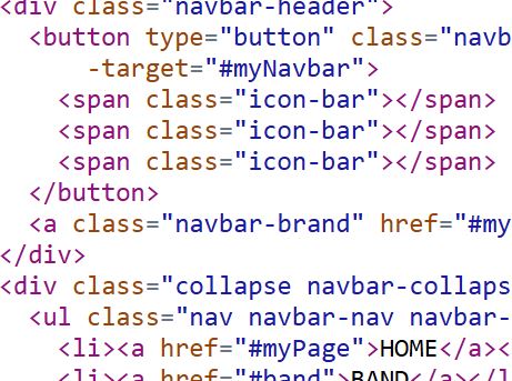 Here is a snippet of a nav bar in my bootstrap assignment.